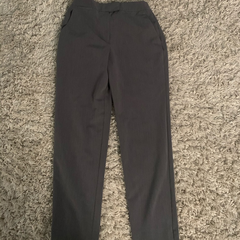 cigarette pants topshop Topshop Gray Cigarette Pants
